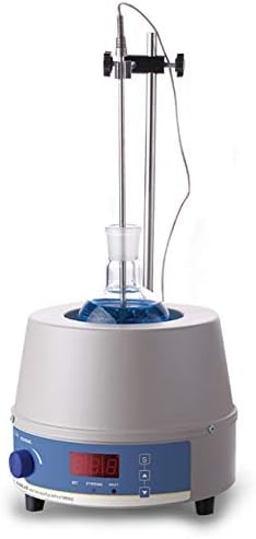 JOANLAB Electric Laboratory Heating Mantle with Magnetic Stirrer, Digital Temperature Control (1000ml/350W)