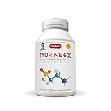 ANDREW LESSMAN Taurine 600-360 Capsules - Supports Healthy Blood Pressure, Heart, Liver, Eye and Ear Health. Pure, High Potency Source of The Amino Acid Taurine. No Additives