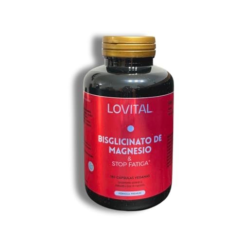 BISGLICINATO DE MAGNESIO Ayuda Calambres y Combatir Fatiga | Alta...