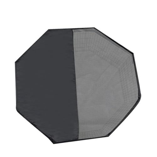 NUOBESTY Achteckige Hundegehege Abdeckung mit Netz
