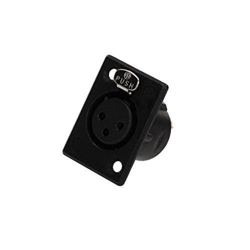 Neutrik Nc3Fp-B-1 Xlr Black Wire Connector - Wire Connectors (37 Mm, 36.7 Mm, Black, -30-80 °C)