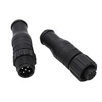 Für NMEA 2000 Terminator Paar 2 STÜCKE Marine Für NMEA 2000 Terminatoren M12 Männlich Weiblich 5 Pin IP67 Wasserdicht Für Lowrance Networks Terminator Paar Für NMEA 2000