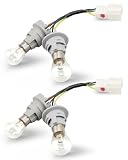 2Pcs 92451-4C500 Rear Tail Light Bulb Socket and Wire Harness Fit for Kia Optima 2014 2015