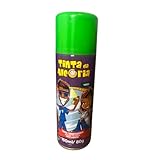 Tinta de Cabelo Temporária Spray Colorido – Sai com Água, Ideal para Carnaval, Festas e Fantasias – Uso Infantil e Adulto, Fácil Aplicação e Remoção (Verde)