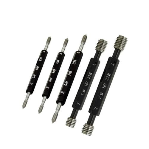 1PCS Thread Gauge M1 M1.2 M1.4 M1.6 M1.7 M1.8 Metric gage M2 M2.2 M2.3 M2.5 M3 M3.5 M4 M5 M6 M7 M8 M9 M10 M11 M12 M13 M14 M16 (M7X1 6H) miniatura 6