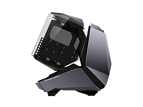 Jonsbo Mod5 Open Type Atx Mid Tower Gaming Computer Case , E-Sports Players Mecha Chassis, Custom Liquid Cooling Support, 240/360 Liquid & 180Mm Air Cooling,Eatx/Atx Mainboard Gray Pc Case #TOP1