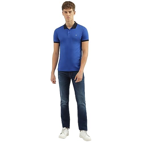 Image of United Colors of Benetton Men's Solid Regular Fit Polo Shirt