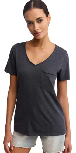 Z SUPPLY Modern Pocket Tee, V-Neck, Eclipse