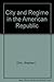 City and Regime in the American Republic