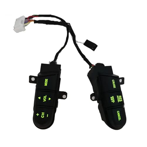 Contrôleur de navigation vert pour volant de Civic et Jazz, module boutons audio musique