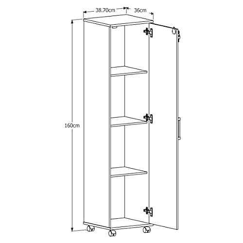 Armário Multiuso Stella 1 Porta