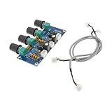 Tone Board Preamp Pre-Amp with Treble Bass Volume Adjustment Pre-Amplifer Tone Controller for Amplifer Board XH A901 NE5532Â New 2026 Electronic & Accessories