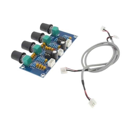 Tone Board Preamp Pre-Amp with Treble Bass Volume Adjustment Pre-Amplifer Tone Controller for Amplifer Board XH A901 NE5532Â New 2026 Electronic & Accessories