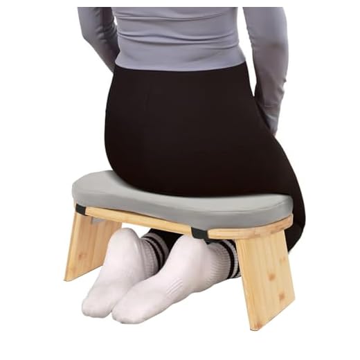 QUIOTUIR Taburete de Meditación Puta Baja Banco de Meditación Plegable con Terciopelo Cojín de Meditación Hecho de Bambú Sólido Asiento de Piso para como Taburete de Yoga, Banco de Oració