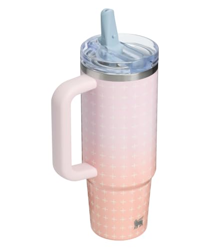 Image of STANLEY Quencher ProTour Flip Straw Tumbler with Leakproof Lid 30 oz | Built-In Straw & Handle | Cupholder Compatible for Travel | Insulated Stainless Steel Cup | BPA-Free | Sorbet Plus