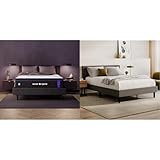 Nectar Premier Hybrid Full 13” Mattress with Bed Frame & Headboard - Grey - Medium Firm Gel Memory Foam & Springs - Heat Wicking Cooling - 365-Night Trial - Forever Warranty - Easy Assembly - 8” Legs