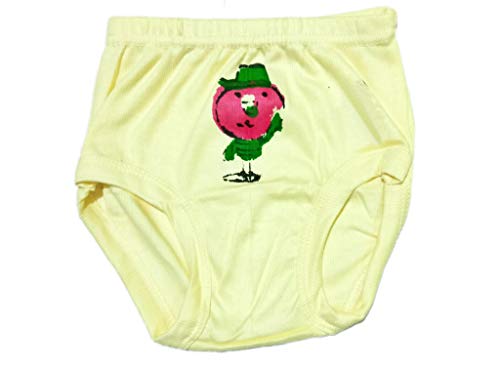 Image of Kid's Soft Cotton Cartoon Print Panties Multi-Coloured (Pack of 6)