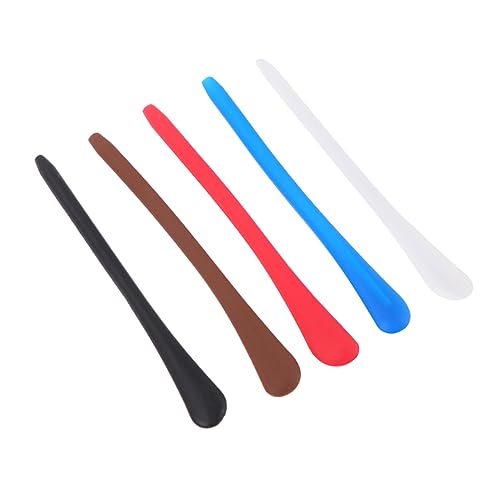 Ipetboom 10ペア シリコンメガネレッグスリーブ メガネの鼻パッド サングラス鼻パッド ブルーライトグラス メガネチェーン キット 鎖 交換用メガネテンプルカバー メガネフレームカバー