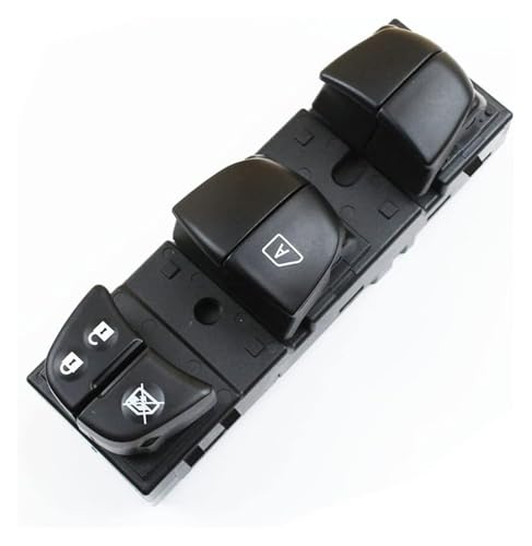 Interrupteur lève-vitre pour Nissan Qashqai Tiida X-Trail et Altima