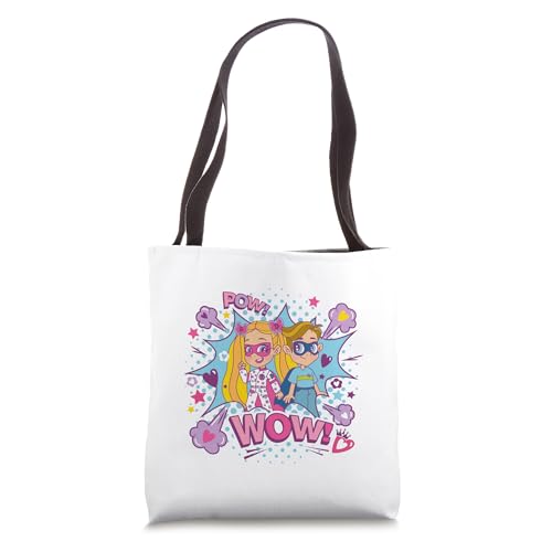 Love Diana and Roma Super Hero Character Tote Bag