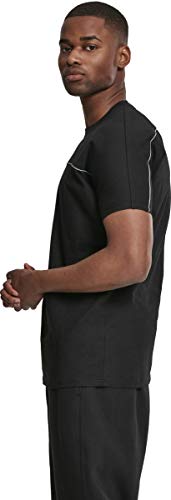 Urban Classics Reflective Tee T-Shirt, Nero (Black...
