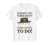 Where's My Cork Hat? Funny Aussie and Australian Heritage T-Shirt