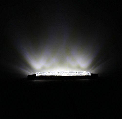 [Pack Of 10] Tmh 3.8 Inch White 6Led Side Marker Fender Light Extra Bright 2835 Smd For Pickup Truck Tractor Rv Trailer Camper Van Boat 12V Dc Low Consumption Tk12 #TOP2