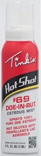 Hot Shot #69 Doe-in-Rut Mist 3oz Can