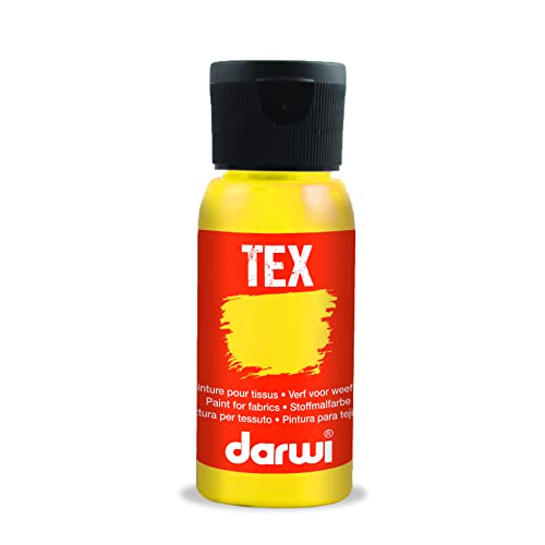 DARWI TEX PEINTURE TEXTILE 50 ML JAUNE FONCE Cover