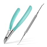 MR.GREEN Toenail Clippers Stainless Steel Ingrown Nail Cutter Thick and Hard Nails Pedicure Manicure Tools (Green+Nail Remover)