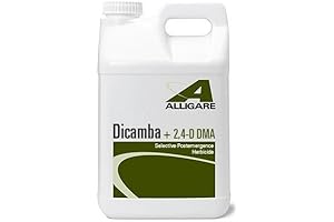 ALLIGARE Dicamba Plus 24-d Herbicide | 24 D Weed Killer Concentrate | 2.5 Gallon