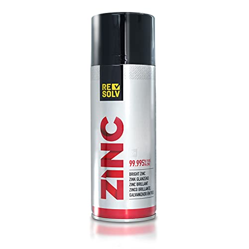 Resolv :: Zinc – Galvanisation en Spray Brillant [ Pur à 99.995% ]