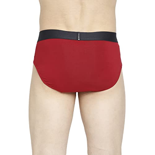 Image of Underjeans Men's Cotton Blend Regular Fit Solid Brief