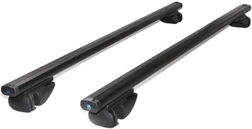 タフト JQEJDKE LA900S LA910S G G ターボ 整理整頓 釣り キャンプ アウトドア パーツ アクセサリー クロスバー ルーフキャリア (オールブラック)