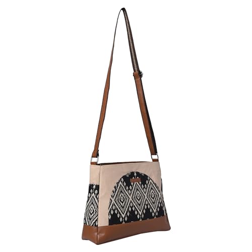 ENSAC Sling Bag For Women & Girls | Ladies Crossbody Bags for Women | Women's Handbags | Stylish | Travel & Office Use | Purse and Wallet (DARK-BROWN)