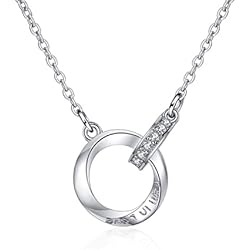 Gargantilla Oro Blanco Y Circonitas Gargantilla chapada en oro para mujer, collares personalizados de circonita cúbica para mujer, oro blanco, Chapado en oro blanco, Circonia cúbica