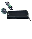 AbeeyGeomarn Car Phone Holder for Chevrolet Equinox EV 2024 2025 Accessories Apply to 17.7 Inch Touch Screen 15W Fast Wireless Charger Screen Fixed Clip Cell Phone Mount with Dashboard Storage Tray