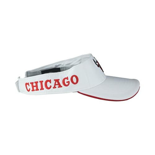 Image of ZHATS NBA Unisex-Adult NBA Officially Licensed Visor Impact White