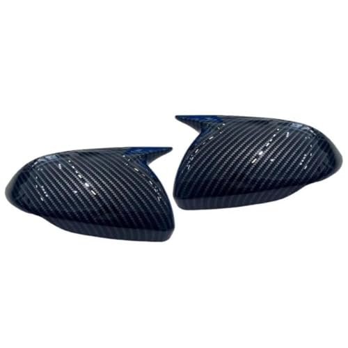 Garniture de couverture de miroir carbone Kia Rio 2018 2019 2020-2023