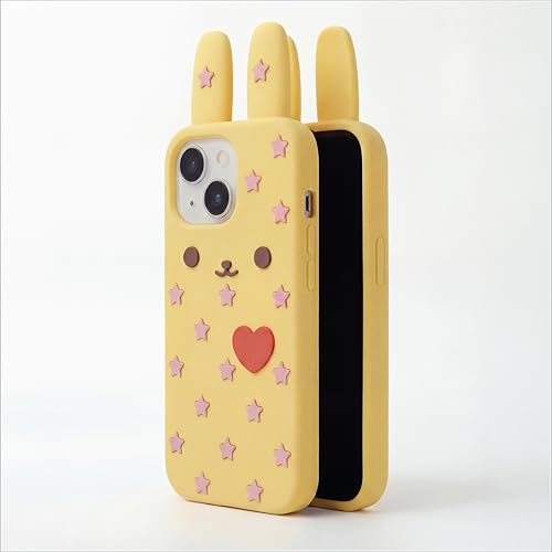Image of amazon basics Back Cover Case for iPhone 15 Scratch Resistant Anti-Slip TPU Shockproof 3D Protective Durable Adorable Cartoon Star Design Case for Girls & Women