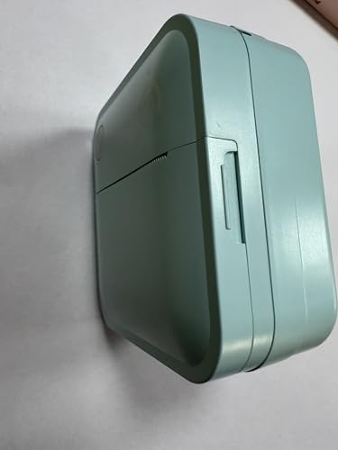 BeatCat Mini Etikettendrucker mit Klebeband – Bluetooth Etikettendrucker für Heim und Büroorganisation, tragbarer Thermo Aufkleberdrucker mit verschiedenen Vorlagen für das Smartphone (Blau)
