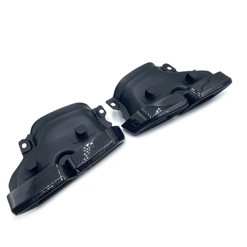 Silencieux Amg en Fibre de Carbone Brillant pour Benz W222 W212 W205 Design Sport Luxe