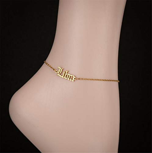 Nanafast Constellation Anklet Adjustable Zodiac Sign Anklet Bracelet Stainless Steel Astrology Link Anklet For Women Girls Birthday Gifts Libra #TOP2