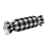 Matériau en peluche de qualité supérieure : fabriqué à partir de tissu peluche de qualité, ce coussin de soutien du cou à carreaux blancs et noirs offre une sensation douce pour la peau qui améliore le confort pendant le repos. La surface lisse est douce pour la peau, tandis que le rembourrage intérieur offre un rebond de soutien, excellent comme coussin de nuque pour dormir ou coussin de soutien lombaire