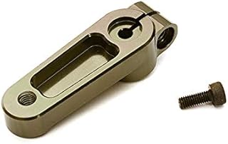 Integy RC Model C28848GREY Billet Machined Steering Servo Arm for Losi 1/5 Desert Buggy XL-E