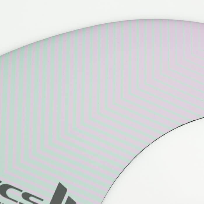 Sky Brown PC Small Seafoam/Lavender Tri Fins