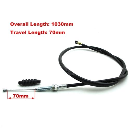 Cable de embrague para motocross Z190 de 190 cc con longitud de 44,5 pulgadas 6