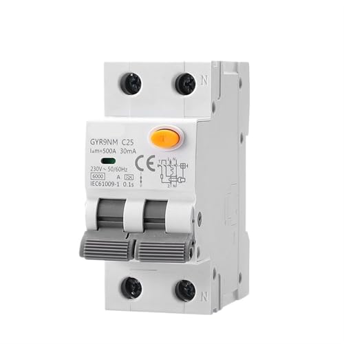 Disjoncteur RCBO Type A 6KA protège efficacement contre surintensité et fuite terre