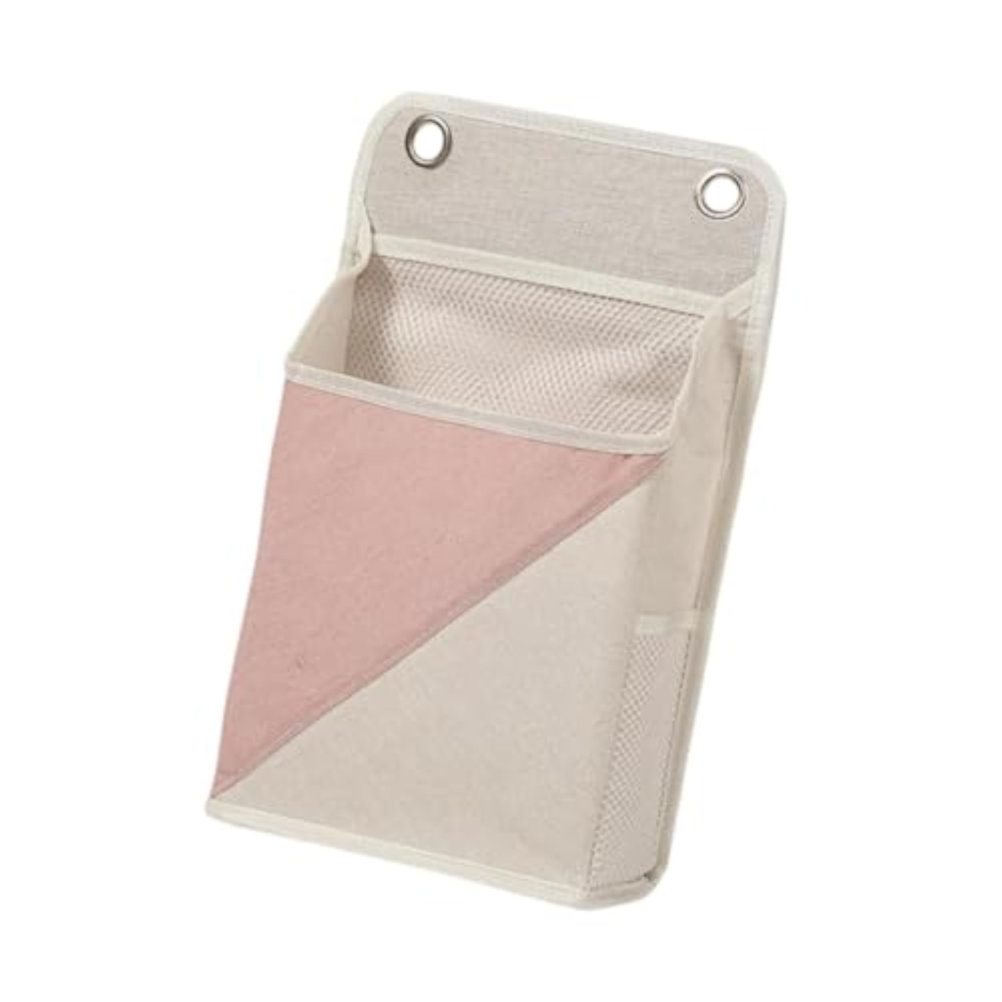 Wall Hanging Organizer Bag for Kitchen and Bedroom, Pink