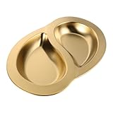 Polyvalent : convient à une variété d'aliments, y compris les collations, les plats marinés et les aliments frits, et pour une utilisation au restaurant, plat de service, assiette de camping en acier inoxydable